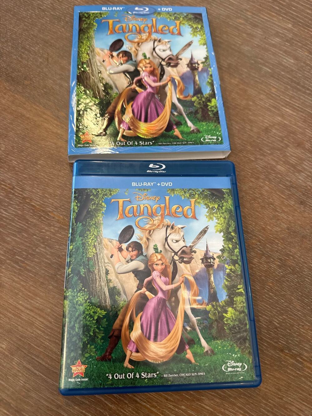 Walt Disney Tangled DVD + BLU-RAY complete set